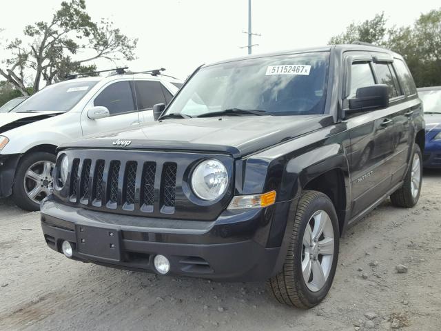 1C4NJRFB4ED693770 - 2014 JEEP PATRIOT LA BLACK photo 2