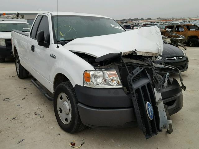 1FTRF12298KF06923 - 2008 FORD F150 WHITE photo 1