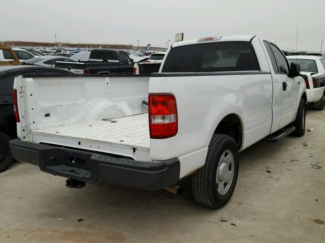 1FTRF12298KF06923 - 2008 FORD F150 WHITE photo 4