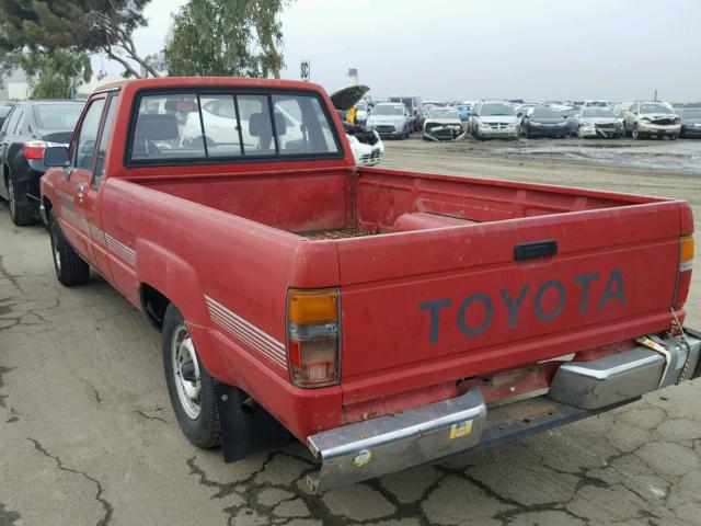 JT4RN70D7H0049079 - 1987 TOYOTA PICKUP XTR RED photo 3