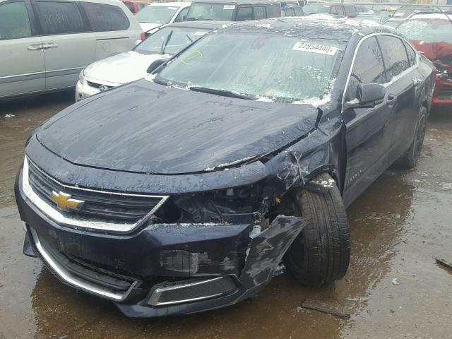 2G11Y5SL1E9111048 - 2014 CHEVROLET IMPALA LS GRAY photo 2