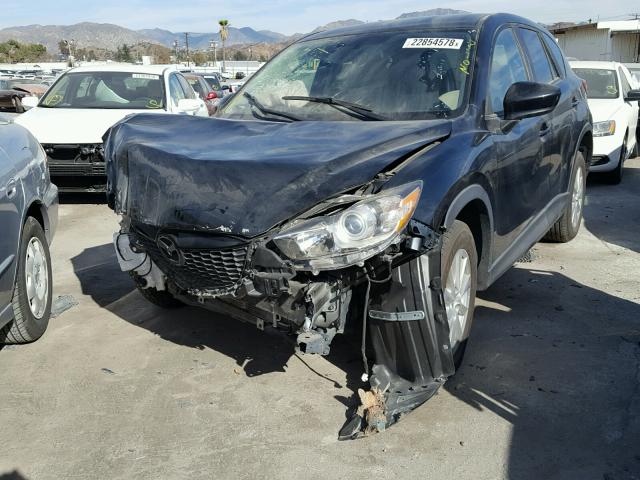 JM3KE2CY9E0408177 - 2014 MAZDA CX-5 TOURI BLUE photo 2