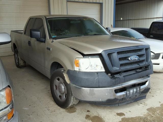 1FTRX12W98FB04439 - 2008 FORD F150 BEIGE photo 1