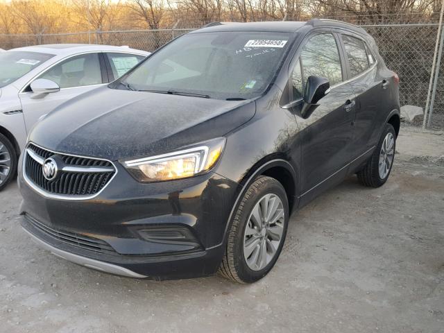 KL4CJASB5HB204172 - 2017 BUICK ENCORE PRE BLACK photo 2