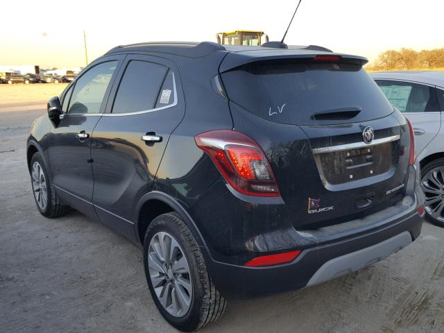 KL4CJASB5HB204172 - 2017 BUICK ENCORE PRE BLACK photo 3
