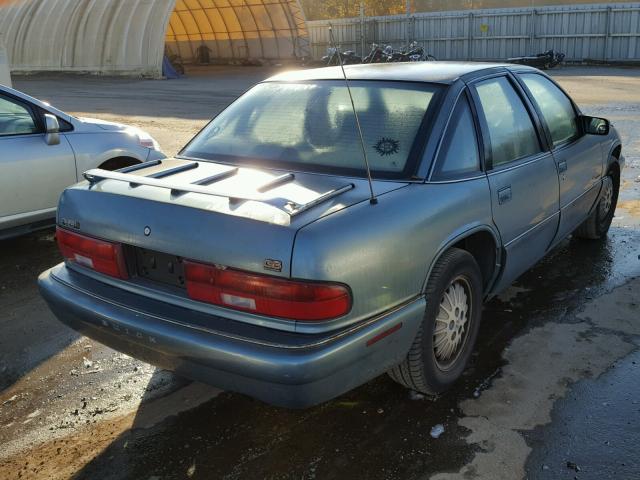 2G4WF52L8S1448051 - 1995 BUICK REGAL GRAN TEAL photo 4