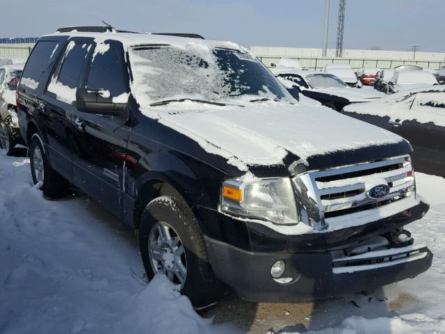 1FMFU15527LA80009 - 2007 FORD EXPEDITION BLACK photo 1