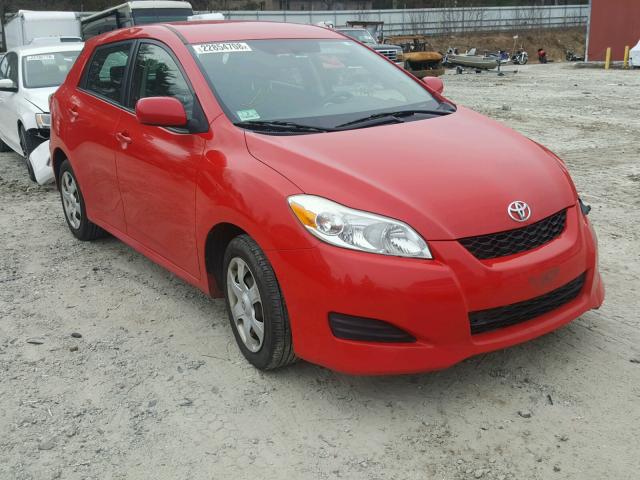 2T1KU40E29C104010 - 2009 TOYOTA COROLLA MA RED photo 1