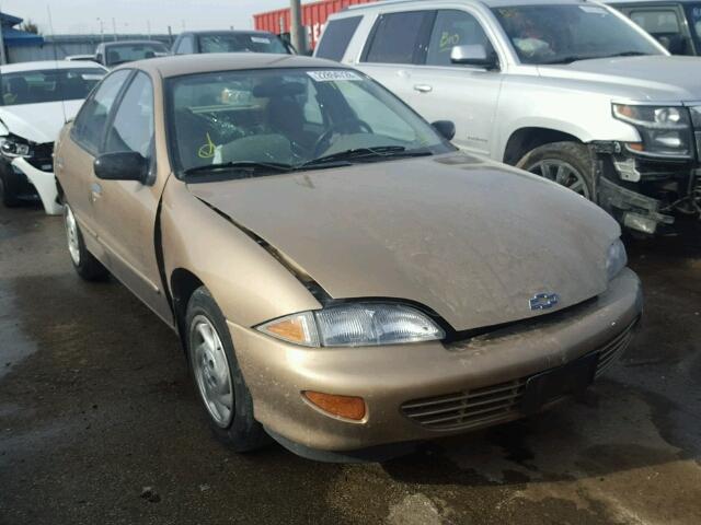 1G1JF5248X7234266 - 1999 CHEVROLET CAVALIER L GOLD photo 1