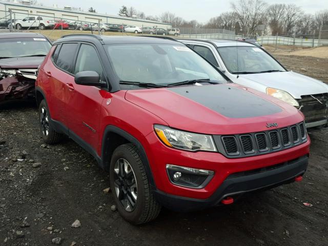 3C4NJDDB5HT647059 - 2017 JEEP COMPASS TR RED photo 1