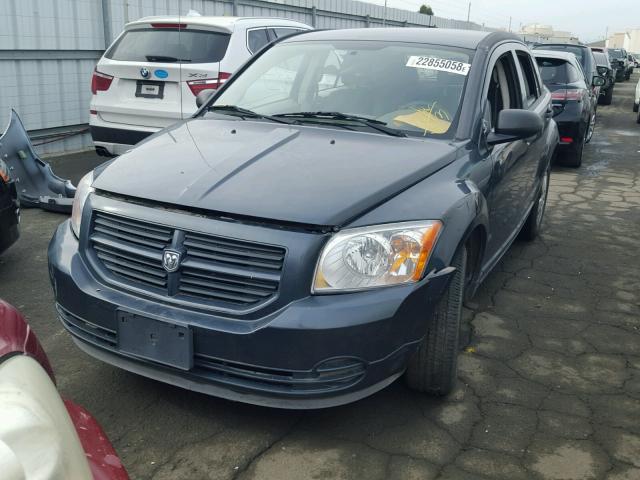 1B3HB28B27D595517 - 2007 DODGE CALIBER BLUE photo 2