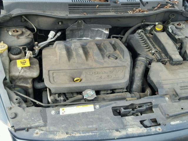 1B3HB28B27D595517 - 2007 DODGE CALIBER BLUE photo 7