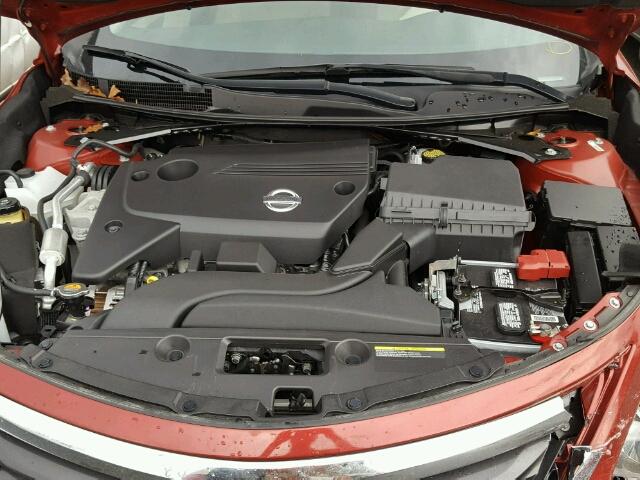 1N4AL3AP0FN380919 - 2015 NISSAN ALTIMA 2.5 RED photo 7