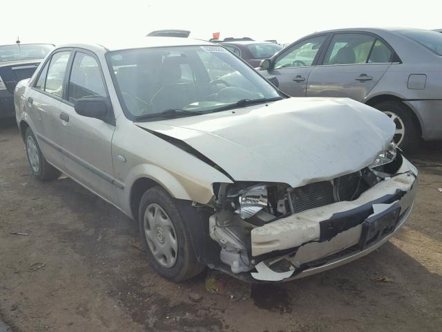 JM1BJ222931653490 - 2003 MAZDA PROTEGE DX GOLD photo 1