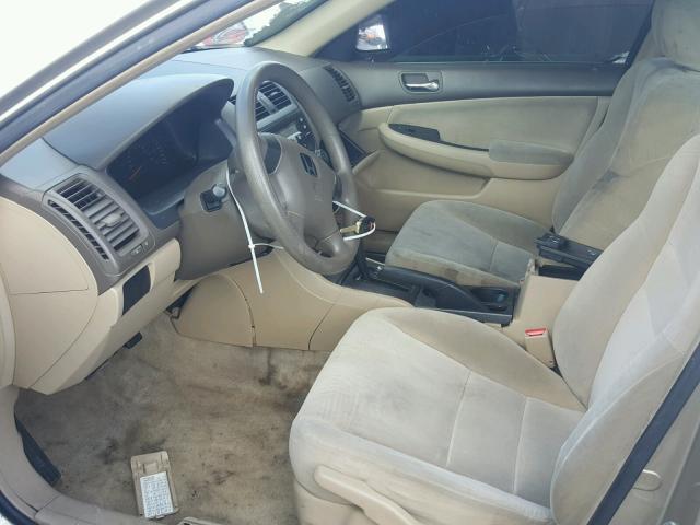 1HGCM56363A040096 - 2003 HONDA ACCORD LX GOLD photo 5