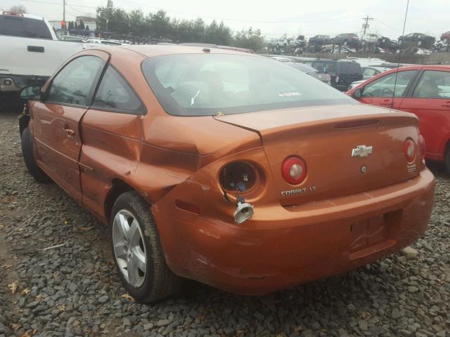 1G1AL15F277285468 - 2007 CHEVROLET COBALT LT ORANGE photo 3