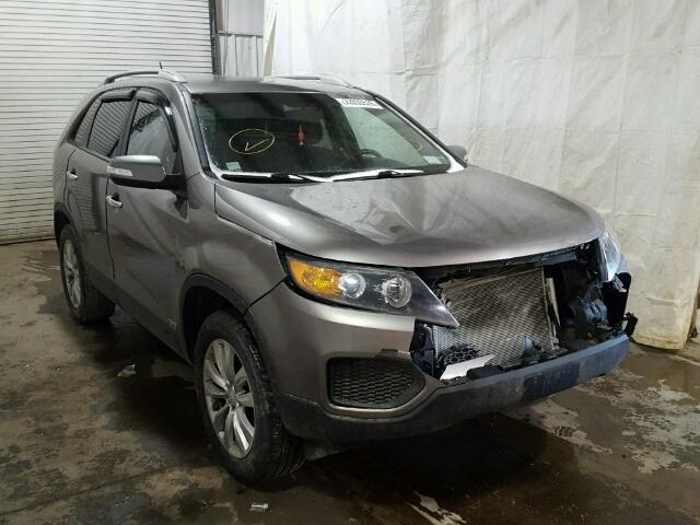 5XYKTDA2XBG177112 - 2011 KIA SORENTO BA GRAY photo 1