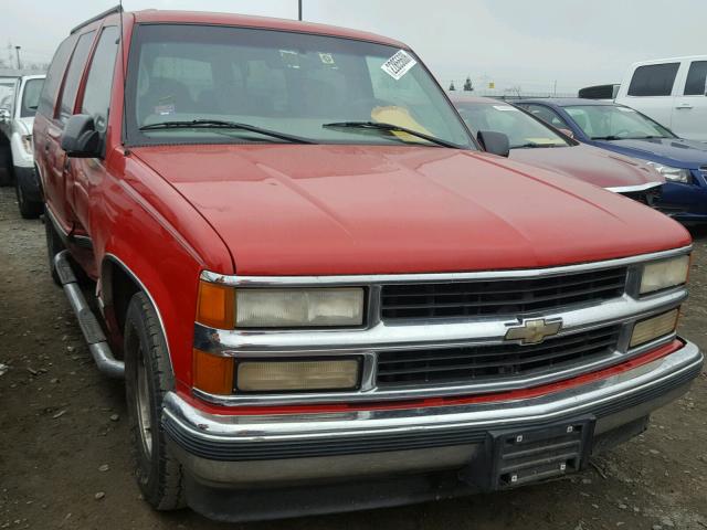 3GNEC16R8XG185677 - 1999 CHEVROLET SUBURBAN C RED photo 1