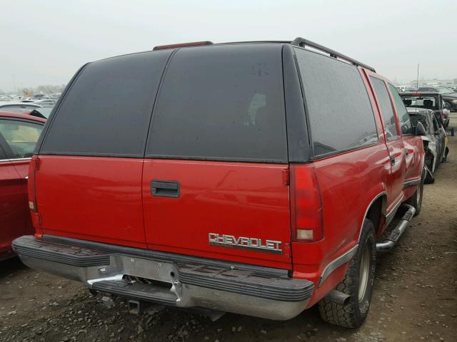 3GNEC16R8XG185677 - 1999 CHEVROLET SUBURBAN C RED photo 4