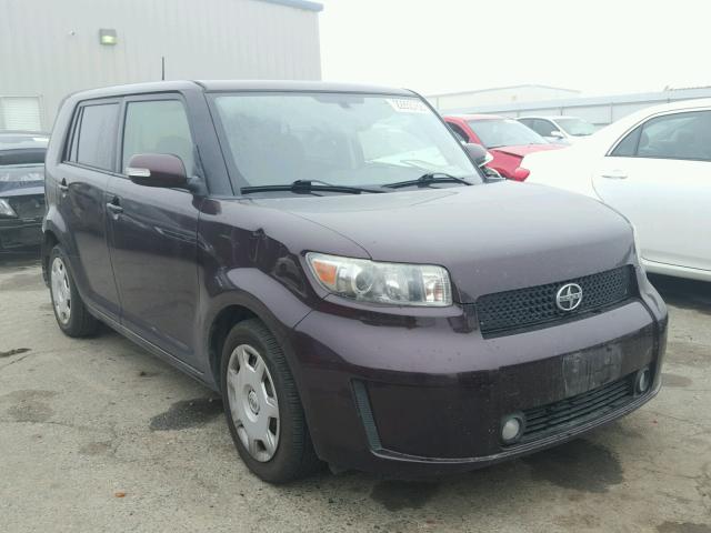 JTLZE4FE1A1117329 - 2010 TOYOTA SCION XB PURPLE photo 1