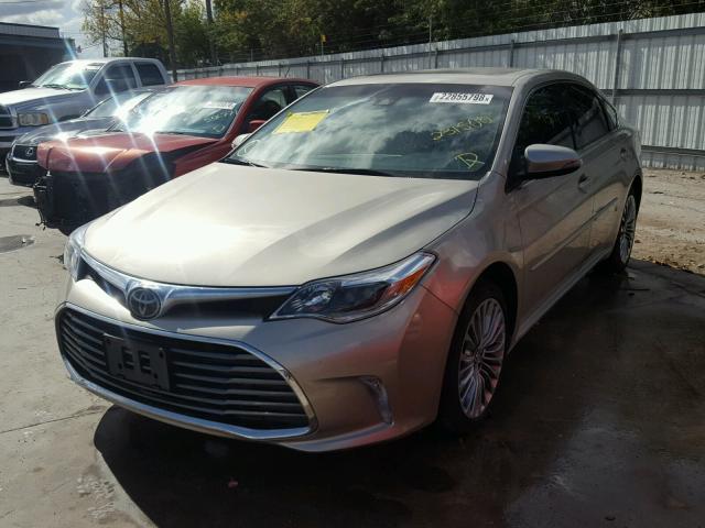 4T1BK1EB9GU231500 - 2016 TOYOTA AVALON XLE SILVER photo 2