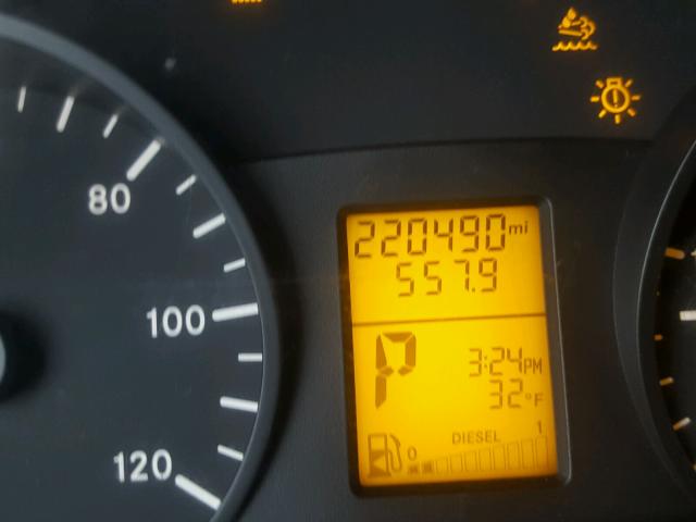 WDYPE7CC5A5433594 - 2010 FREIGHTLINER SPRINTER 2 BLACK photo 8