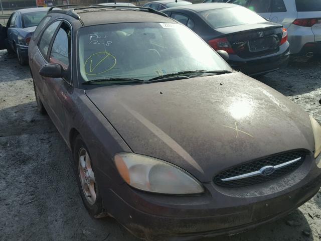 1FAFP58U61A179141 - 2001 FORD TAURUS SE BROWN photo 1