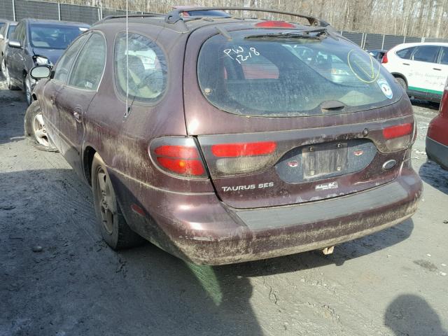 1FAFP58U61A179141 - 2001 FORD TAURUS SE BROWN photo 3