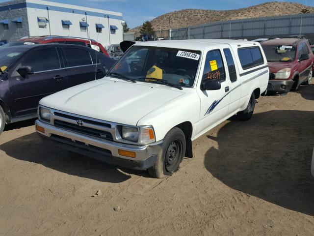 JT4VN93D8P5037031 - 1993 TOYOTA PICKUP 1/2 WHITE photo 2