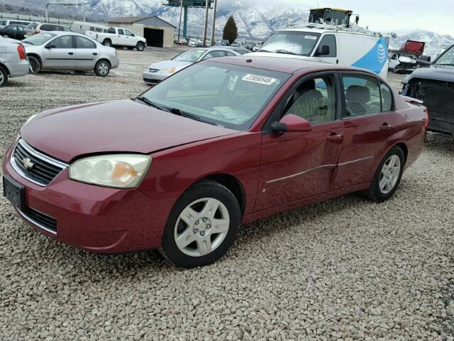 1G1ZT51846F164771 - 2006 CHEVROLET MALIBU LT BURGUNDY photo 6