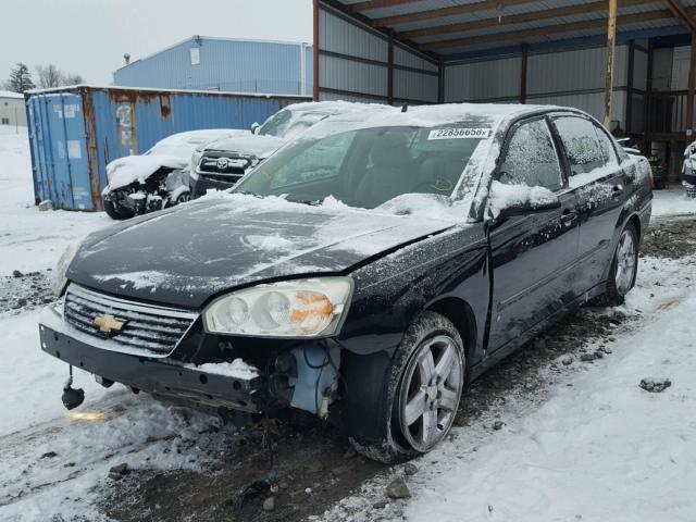 1G1ZU57N17F138608 - 2007 CHEVROLET MALIBU LTZ BLACK photo 2