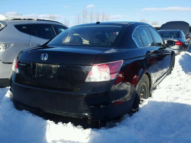 1HGCP26819A804415 - 2009 HONDA ACCORD EXL BLACK photo 4