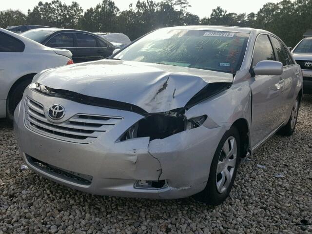 4T1BE46K59U344788 - 2009 TOYOTA CAMRY BASE SILVER photo 2