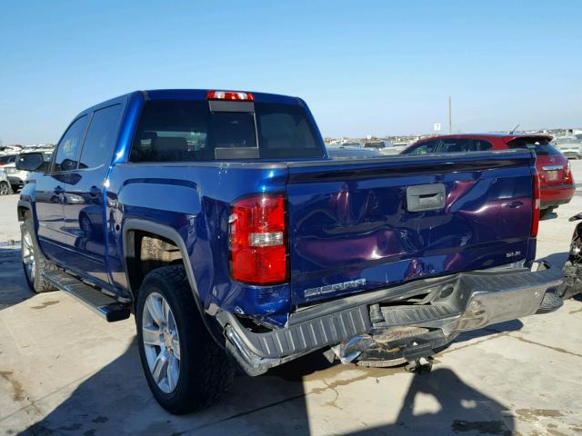 3GTP1UEH1EG228593 - 2014 GMC SIERRA C15 BLUE photo 3