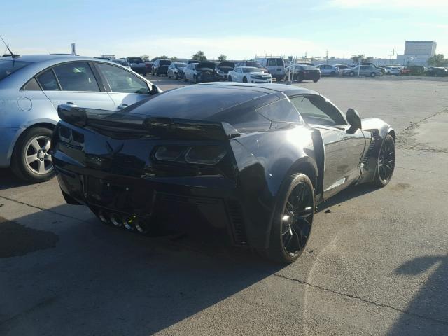 1G1YU2D66G5602571 - 2016 CHEVROLET CORVETTE 3 BLACK photo 4