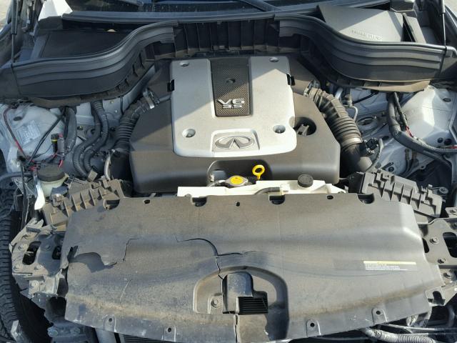 JNKAJ09F18M354296 - 2008 INFINITI EX35 BASE GRAY photo 7