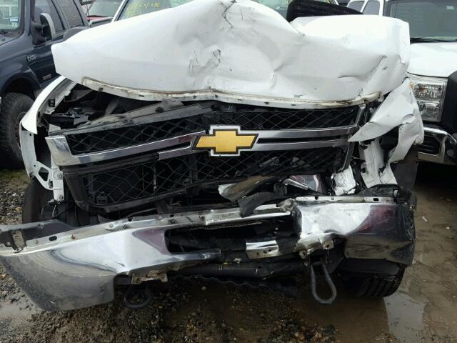 1GC2CVCG4DZ184317 - 2013 CHEVROLET SILVERADO WHITE photo 7