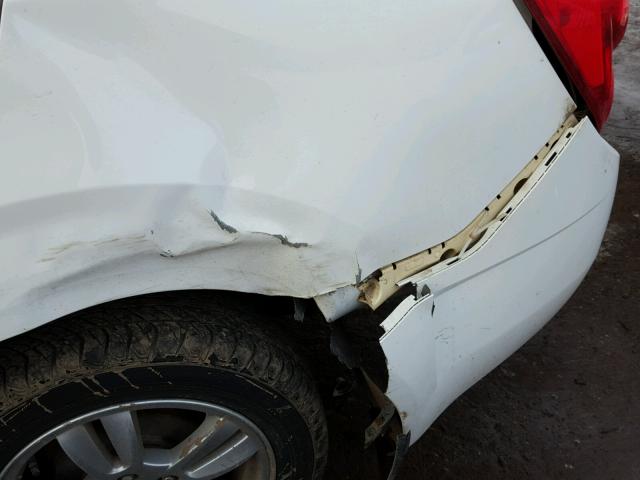 1G1JB5SH1C4165379 - 2012 CHEVROLET SONIC LS 白色 照片 10