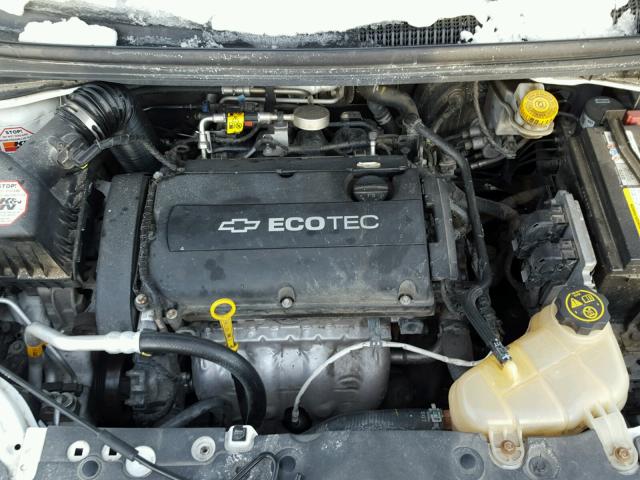 1G1JB5SH1C4165379 - 2012 CHEVROLET SONIC LS 白色 照片 7