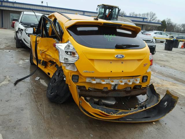 1FADP3L99DL332960 - 2013 FORD FOCUS ST YELLOW photo 3