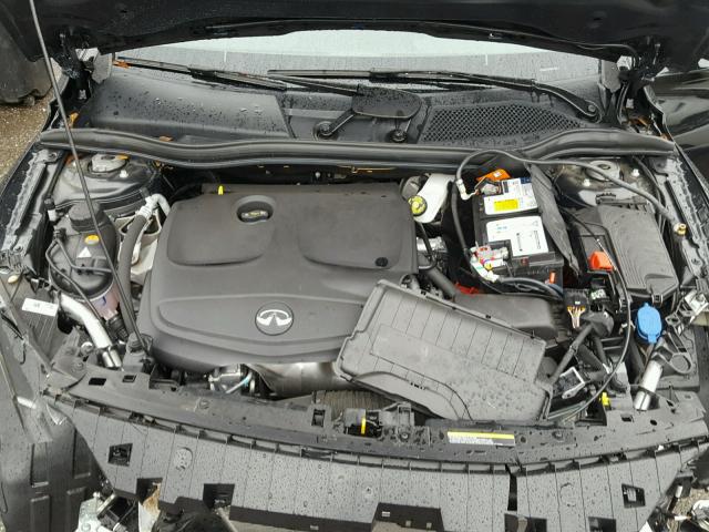 SJKCH5CP5HA032781 - 2017 INFINITI QX30 BASE BLACK photo 7