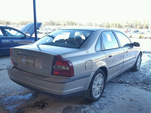 YV1TS92D521244682 - 2002 VOLVO S80 GOLD photo 4