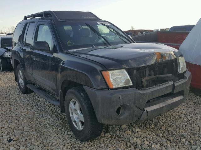 5N1AN08W95C619275 - 2005 NISSAN XTERRA OFF BLACK photo 1