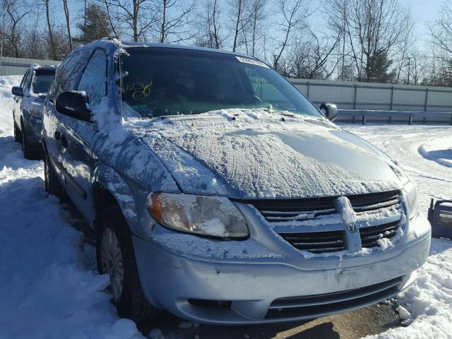 1D4GP24R36B612093 - 2006 DODGE GRAND CARA TURQUOISE photo 1