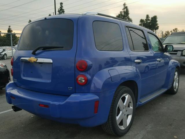 3GNDA53P48S573127 - 2008 CHEVROLET HHR LT BLUE photo 4