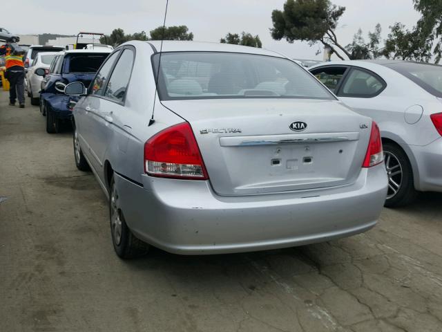 KNAFE222495664353 - 2009 KIA SPECTRA EX SILVER photo 3