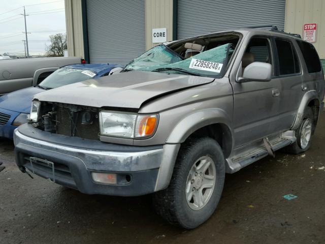 JT3HN86R620363421 - 2002 TOYOTA 4RUNNER SR BEIGE photo 2