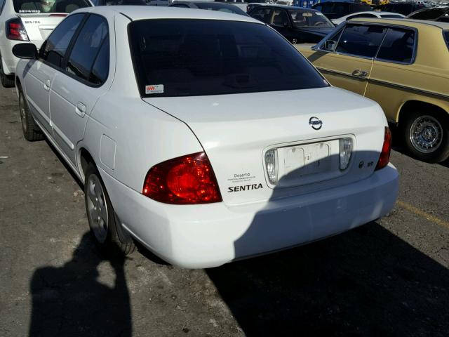 3N1CB51D85L570458 - 2005 NISSAN SENTRA 1.8 WHITE photo 3