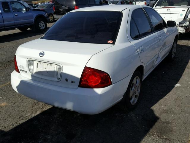 3N1CB51D85L570458 - 2005 NISSAN SENTRA 1.8 WHITE photo 4