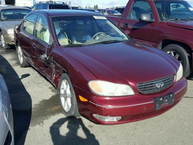 JNKDA31A72T031009 - 2002 INFINITI I35 BURGUNDY photo 1